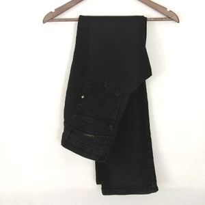 Wrangler Q-Baby No Gap Black Bootcut Denim Jeans